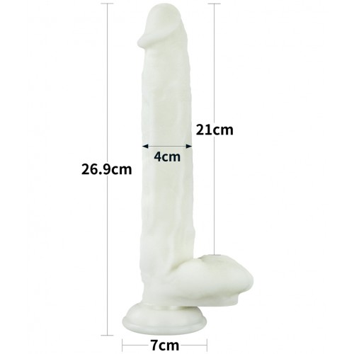 Светящийся в темноте фаллос на присоске Lumino Play Dildo 27 см