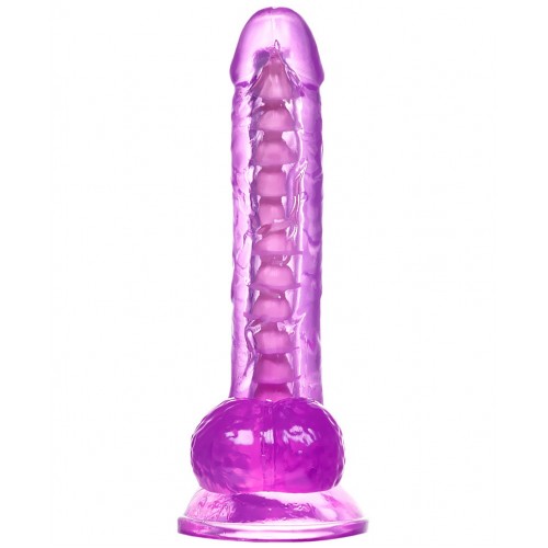 Реалистичный фаллоимитатор A-Toys by TOYFA Celiam, TPE, фиолетовый, 20,5 см