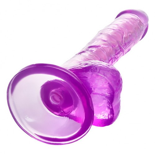 Реалистичный фаллоимитатор A-Toys by TOYFA Celiam, TPE, фиолетовый, 20,5 см