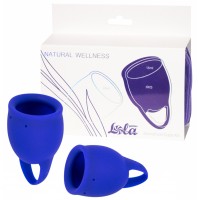 Набор менструальных чаш Natural Wellness Magnolia Iris Blue