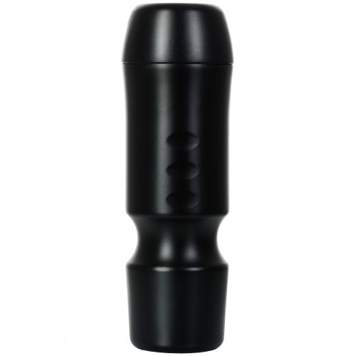 Мастурбатор,черный/телесный, рот, TOYFA A-Toys,24cm, 7,6 cm