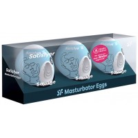 Набор яиц-мастурбаторов Satisfyer Masturbator Eggs Savage 3 шт