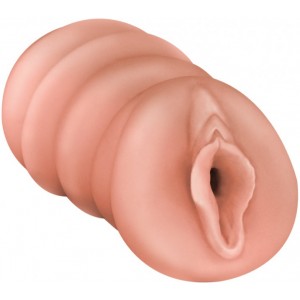 Реалистичный мастурбатор-вагина Satisfaction Magazine №35 (иной угол)