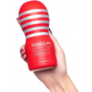Мастурбатор с эффектом глубокой глотки Tenga Deep Throat Cup (иной угол)