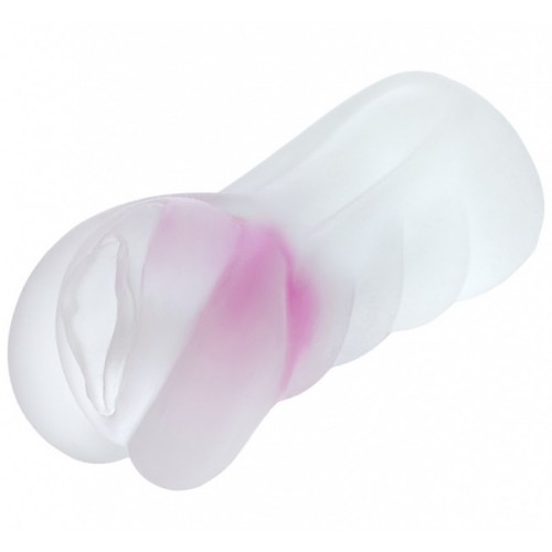 Мастурбатор реалистичный TOYFA Juicy Pussy Crystal Rose, TPE, 14 см