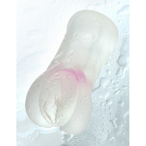 Мастурбатор реалистичный TOYFA Juicy Pussy Crystal Rose, TPE, 14 см