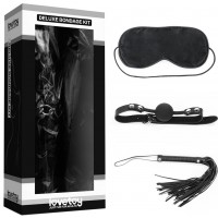 Набор для ролевых игр Deluxe Bondage Kit (маска, кляп, плеть)