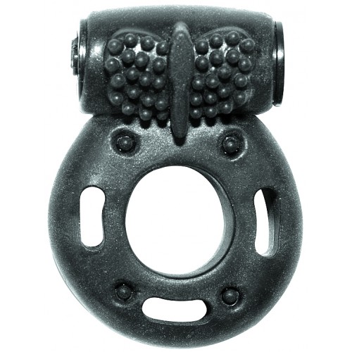 Эрекционное виброкольцо Rings Axle-Pin Black