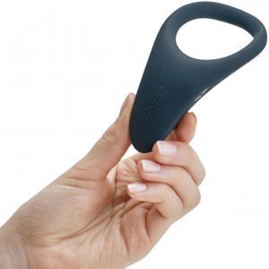 We-Vibe Verge - перезаряжаемое эрекционное виброкольцо черное (иной угол)