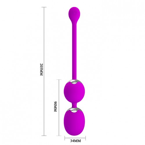 Вагинальные шарики Pretty Love Werner с вибрацией