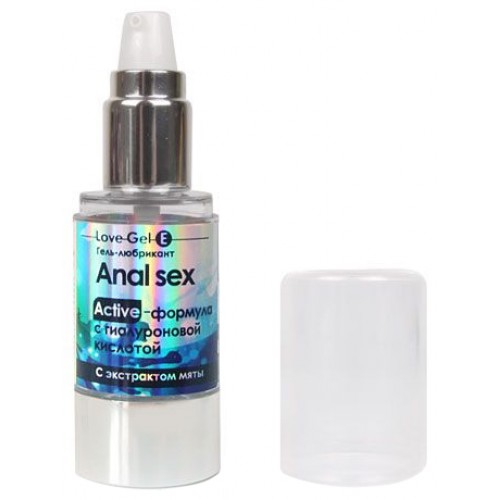 Гель-любрикант LoveGel E с экстрактом мяты 20 гр