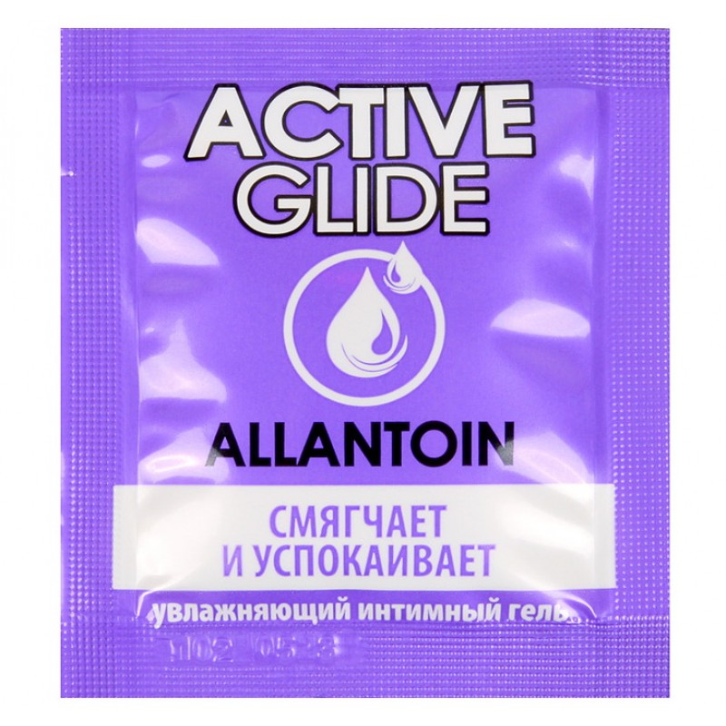 Увлажняющий гипоаллергенный интимный гель Active Glide Allantoin 3 гр