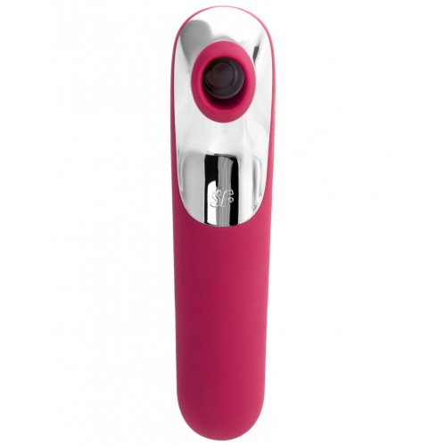 Клиторальный смарт-стимулятор с вибрацией Satisfyer Dual Love бордовый