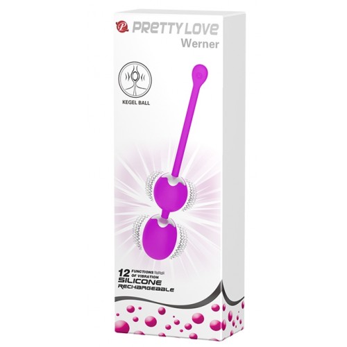 Вагинальные шарики Pretty Love Werner с вибрацией