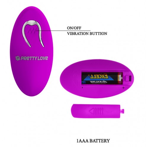 Вагинальные шарики с вибрацией Pretty Love Willie на дистанционном управлении 