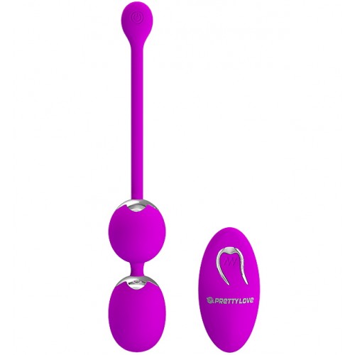 Вагинальные шарики с вибрацией Pretty Love Willie на дистанционном управлении 