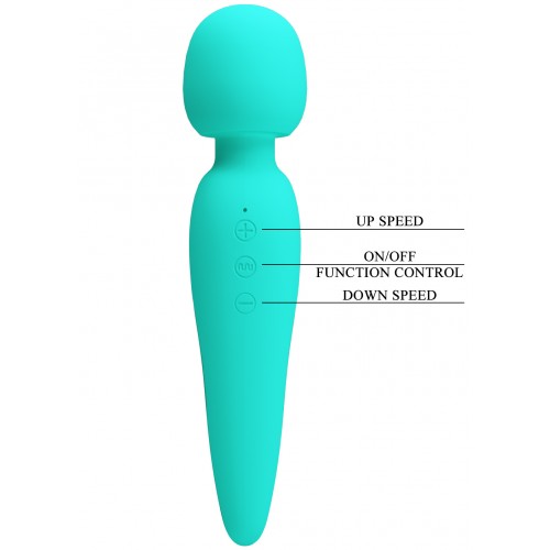 Перезаряжаемый вибромассажер Pretty Love Meredith мятный