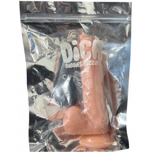 Реалистичный вибратор с мошонкой CnT 19 см