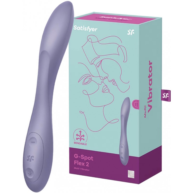 Гибкий вибратор для точки G Satisfyer G-Spot Flex 2 лиловый