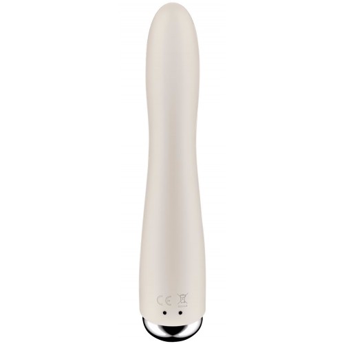 Вибратор для точки G с ротацией Satisfyer Spinning Vibe 1 Beige