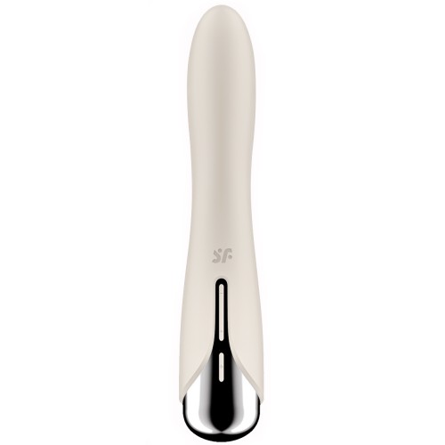 Вибратор для точки G с ротацией Satisfyer Spinning Vibe 1 Beige