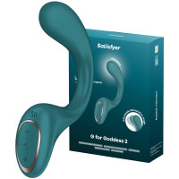 Вибратор для стимуляции зоны G Satisfyer G for Goddess 2 зеленый