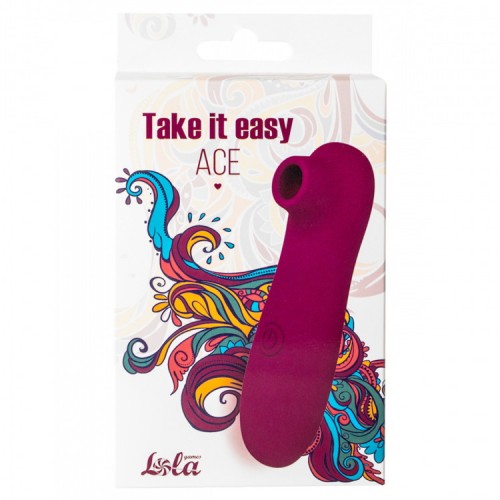Вакуумный стимулятор Take It Easy Ace Wine
