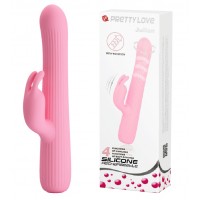 Вибратор с ротацией Julian розовый