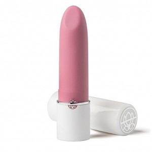 Мини вибратор Magic Lotos Motion розовый (иной угол)