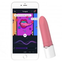Мини вибратор Magic Lotos Motion розовый