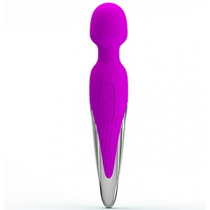 Мощный вибромассажер Nathaniel с 7 режимами вибрации (иной угол)