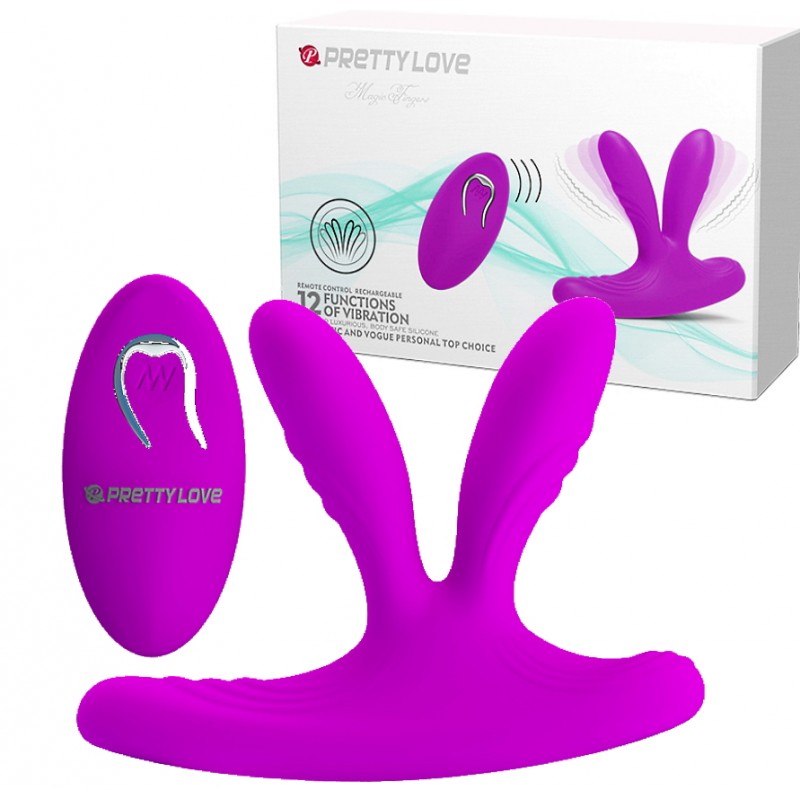 Многофункциональный  вибромассажер Pretty Love Magic Fingers