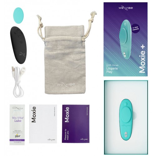 Смарт-вибростимулятор клитора We-Vibe Moxie+ бирюзовый