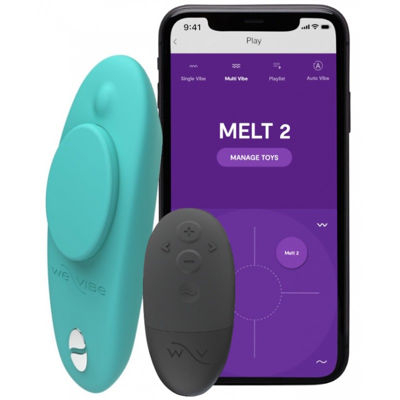 Смарт-вибростимулятор клитора We-Vibe Moxie+ бирюзовый