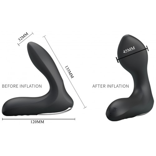 Вибромассажер простаты с функцией расширения Leonard