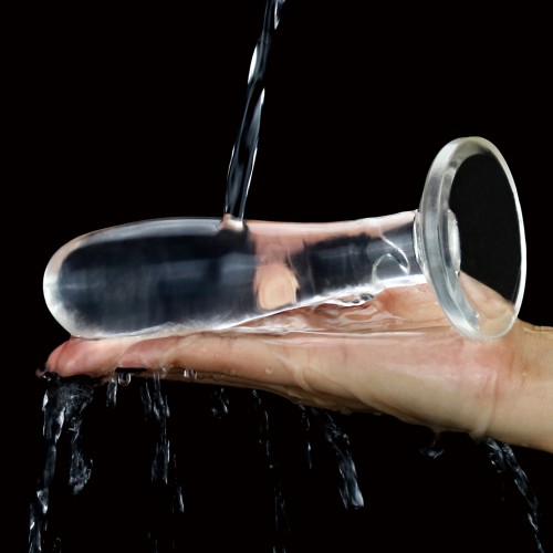 Прозрачный стимулятор простаты Lovetoy Flawless Clear Prostate Plug 15 см