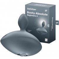 Анальная вибровтулка Satisfyer Booty Absolute Beginners 4, серый, 3,5 см