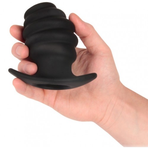 Анальный тоннель со стимулирующим рельефом Sex Expert L