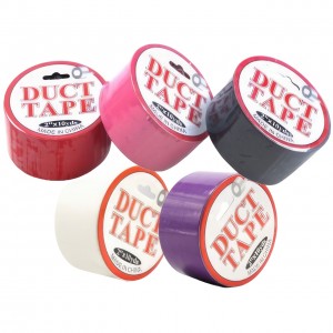 Бандажная лента Duct Tape фиолетовая (иной угол)