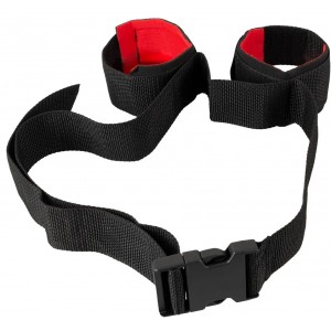 Черно-красный фиксатор для рук (иной угол)