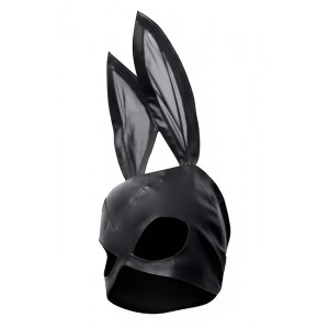 Маска кролика черная (иной угол)