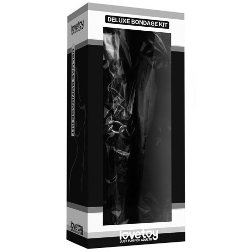 Набор для ролевых игр Deluxe Bondage Kit (наручники, плеть, маска)