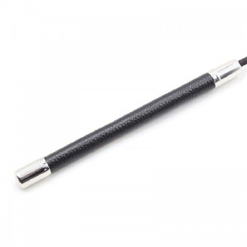 Стек из натуральной кожи и силикона 50 см