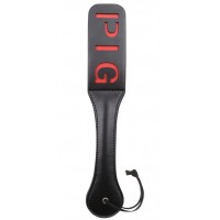 Черный пэдл с красной надписью BIG