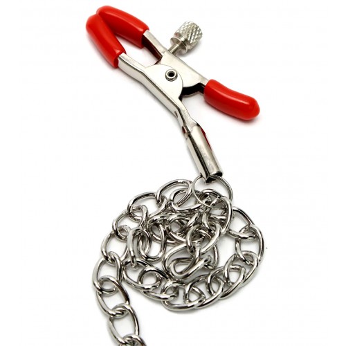 Зажимы для сосков и клитора красные