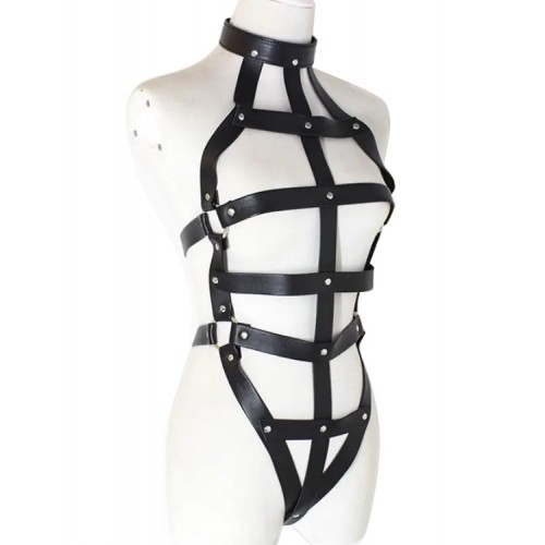 Эффектная сбруя-боди