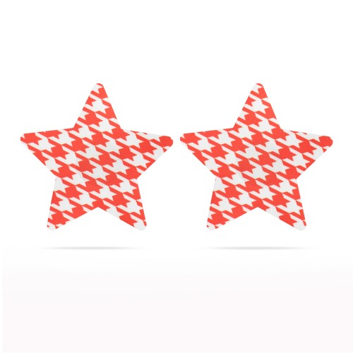 Набор пэстисов для груди в форме звезд Stars Nipple Pasties