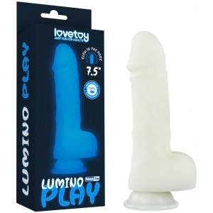 Светящийся в темноте фаллос на присоске Lumino Play Dildo 19 см