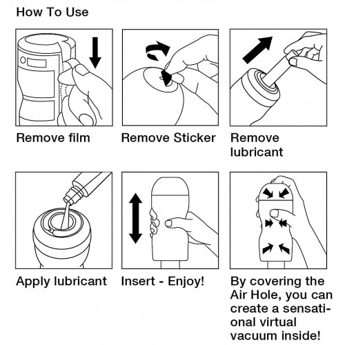 Вакуумный мастурбатор Tenga Vacuum Cup