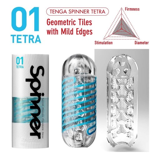 Мастурбатор Tenga Tetra Spinner
